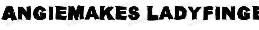 AngieMakes Ladyfinge字体转换